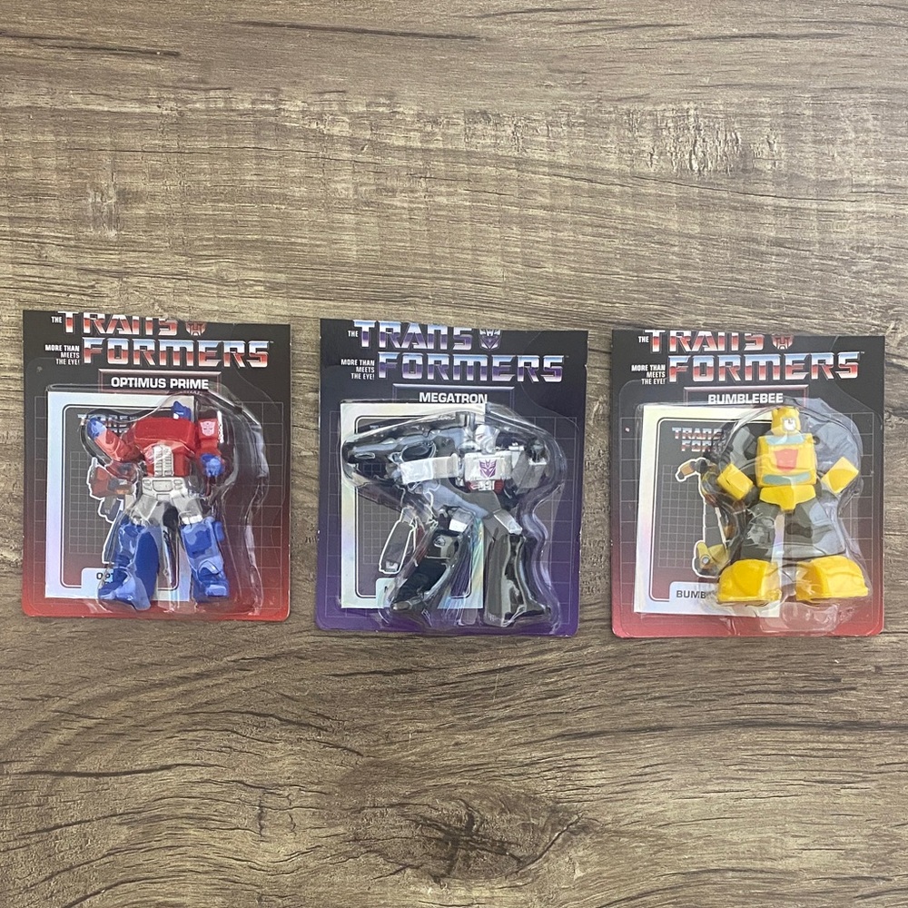 Transformers Action Figure Set - Optimus Prime, Megatron, Bumblebee